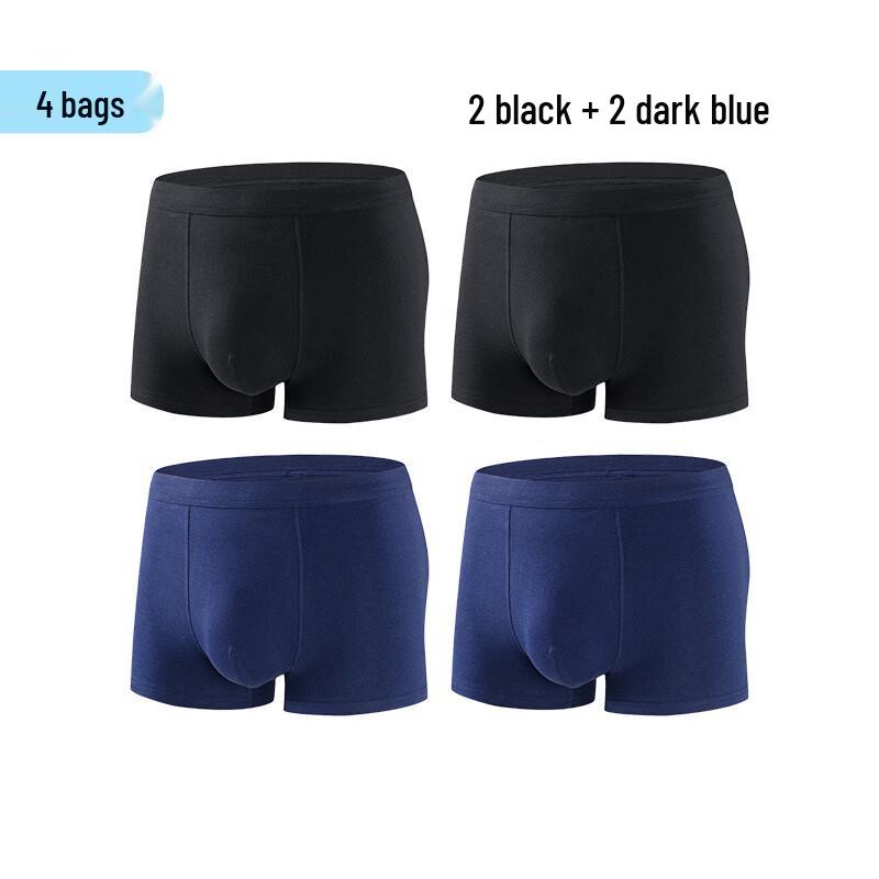 Cai Zhi Yan Men s Summer Plus Size Boxer Briefs 4-Pack 3XL