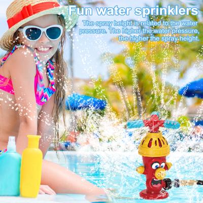 Yousheng Kids Hydrant Sprinkler Toy Summer Outdoor Garden Backyard Lawn Rotary Wiggle Tubes Hydrant Water Squirt Spray Toy Toddlers Boys Girls Gift