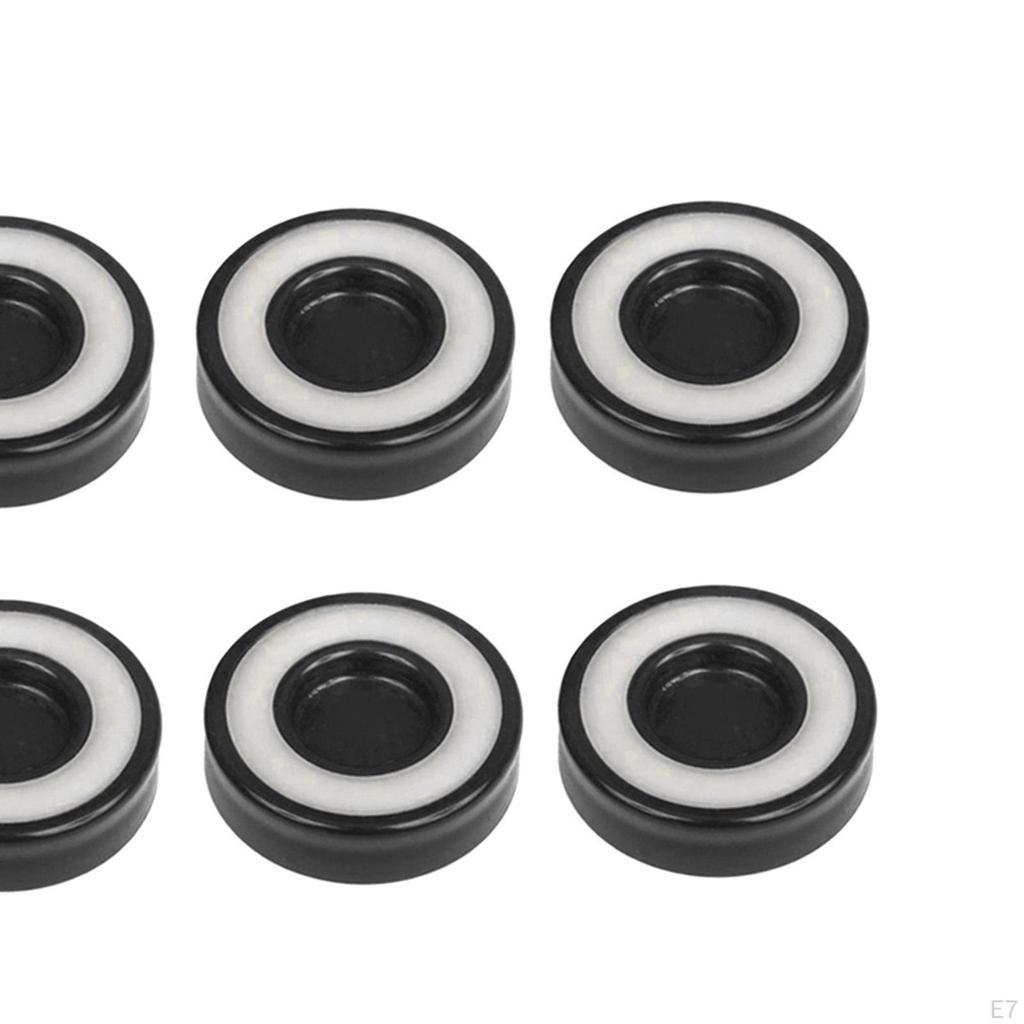 8 Pieces of Non-Skid Furniture Casters Cup Coasters Desk Riser Sofa