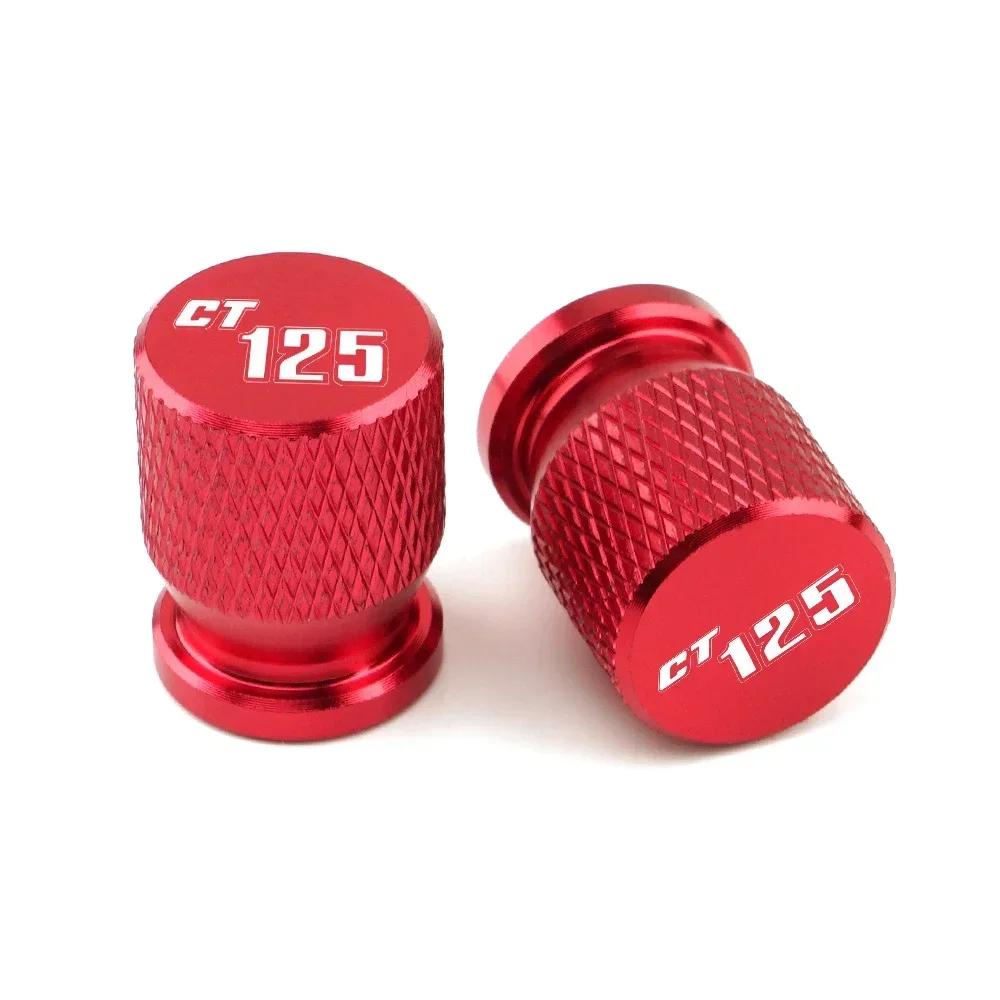 CNC Aluminum Wheel Tyre Valve Cap New Air Port Cover Cap For HONDA CT125 CT 125 Hunter Cub 2020 2021 Universal Accessories