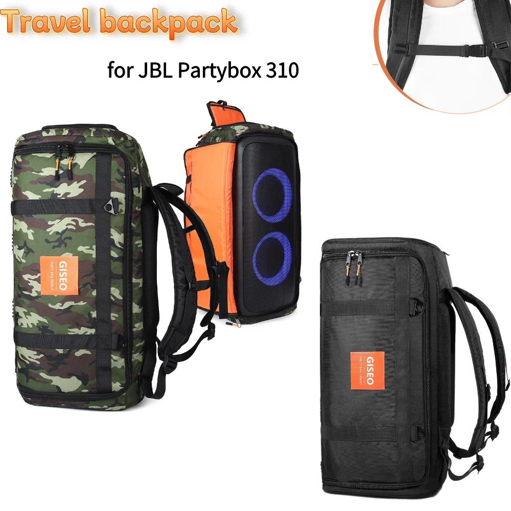 Speaker Storage Bag for JBL Partybox 310/110 Waterproof Large Capacity Foldable Bluetooth Speaker Travel Carrying Case