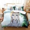 Fashion Violet Evergarden Anime Bedding Set Single Twin Full Queen King Size Bed Set Kids Bedroom Duvetcover Sets Bed Sheet Set