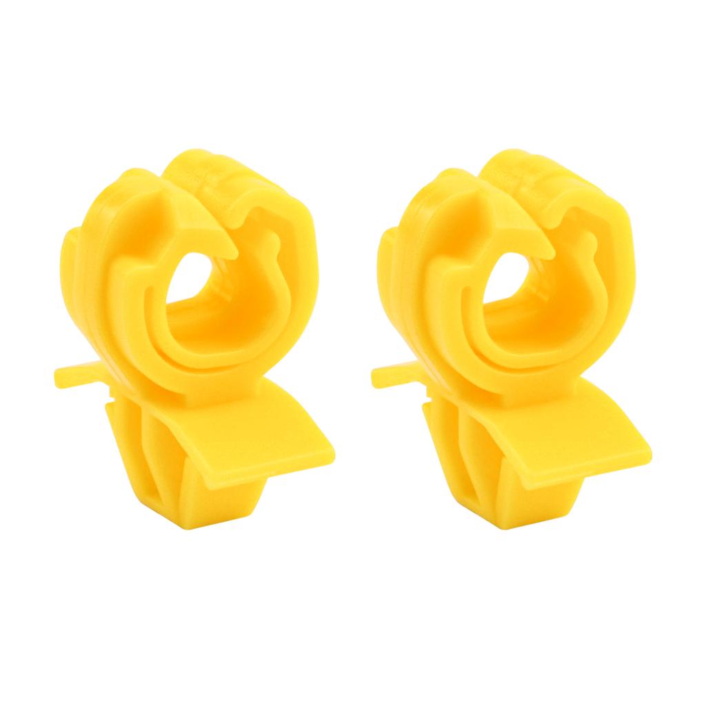 2X Bonnet Cable Lock Stay Clips For Opel Corsa D E Fixing Holder Stopper Rivet Fastener Hood Strut Prop Rod Retainer Replacement