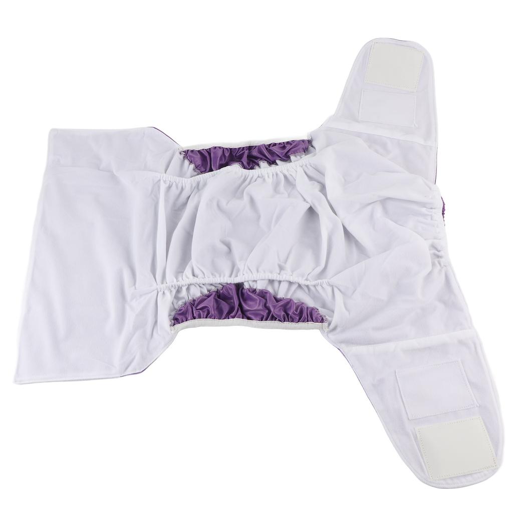 Adult Cloth Diaper Reusable Washable Elderly Incontinence Protection Nappies Underwear for