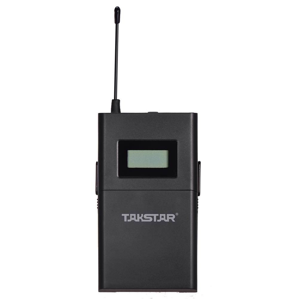 Takstar WPM-200R UHF Wireless Audio System Receiver LCD Display 6 wählbare Kanäle 50m