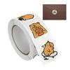 Cartoon Animal Stickers Scrapbook Capybara Self Adhesive Decal Self Adhesive Capybara Cute Brown Stickers for Water Bottle