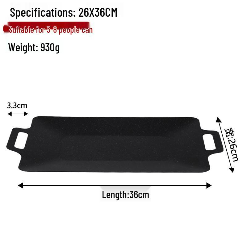 

Антипригарная пластина для теппаньяки-гриля для барбекю, корейская сковорода, индукционная плита и кассетная плита