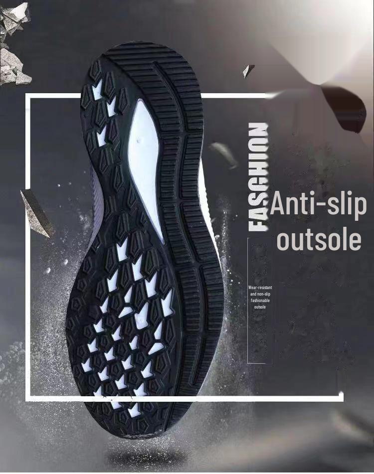 2024 Frühling & Herbst Herren rutschfeste Wanderschuhe - Bequemes gewebtes Mesh für mittleres Alter und ältere Menschen