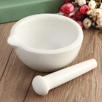 Ceramic Grinding Bowl Baby Fruit Vegetable Rice Paste Food Grinding Tool Laboratory Medicine Crushing Jar Medicine Grinds Bowl