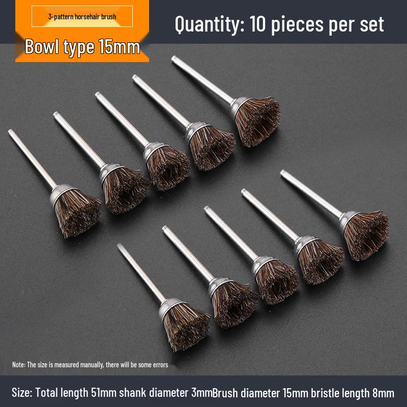 Electric Grinder Steel Wire Brush - Rust & Polishing Head for Walnut & Wenwan Grinding, Steel & Electric Brush.