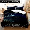 Design Titanic Jack and Rose Bedding Set Romantic Lover Movies Duvet Cover Sets King Queen Twin Size Couple Gift Bedclothes