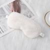 Personalized Rabbit Hair Eye Mask Custom Sleep Mask Plush Cute Bridesmaids Gift Sleep Masks Fur Cozy Bachelorette Gift