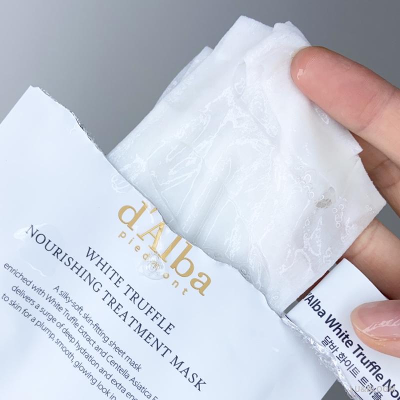 d'Alba White Truffle Nourishing Treatment Mask 5 Sheets / 10 Sheets (+Free gift)