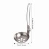 Long Handle Slotted Spoon Collapsible Serving Utensil Long Handle Soup Ladle  Outdoor Camping