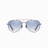 AORON Metal Frame Sunglasses for Men Women Gradient Color Anti Glare Glasses Outdoor Fashion Driving Fishing Eyewear