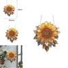 Sunflower Acrylic Window Hanging Decorative Art For Home Living Room Decor