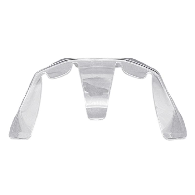 Racing Inspired Helmet Spoiler Accessory Aerodynamic ABS Plastic No Tools Required Streamlined Aggressive Appearance