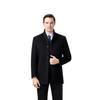 Brand Double-Sided Cashmere Men's Classic Wool Trench Coat with Down Liner