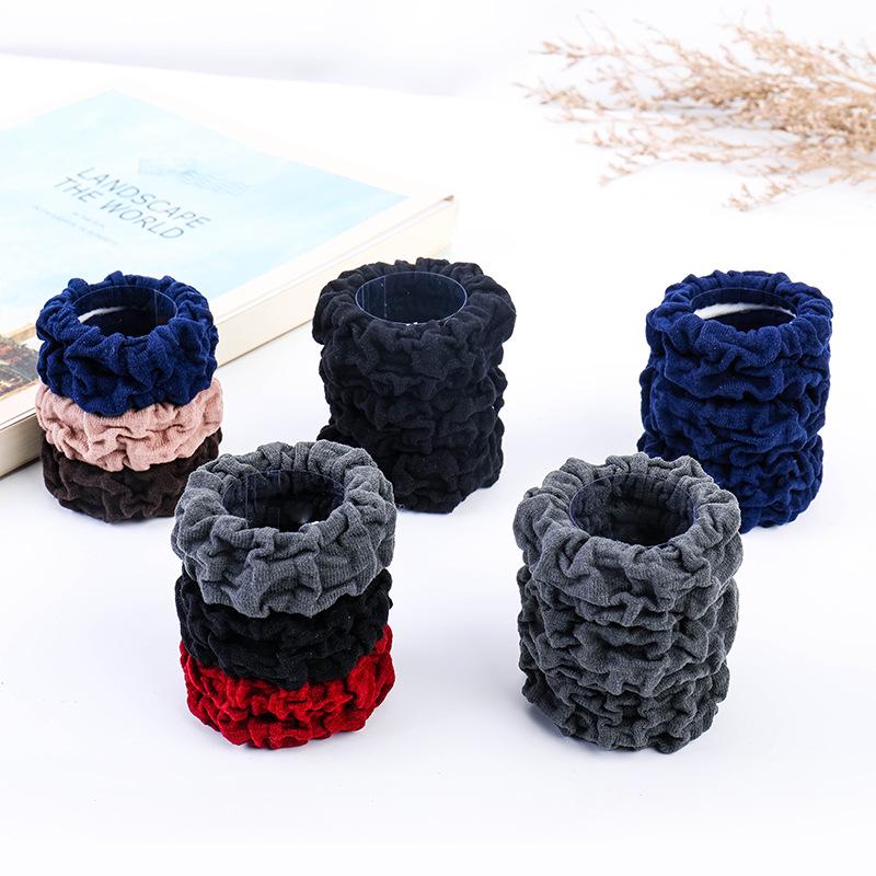 3-Piece High Elastic Korean Hair Bands for Thick Hair