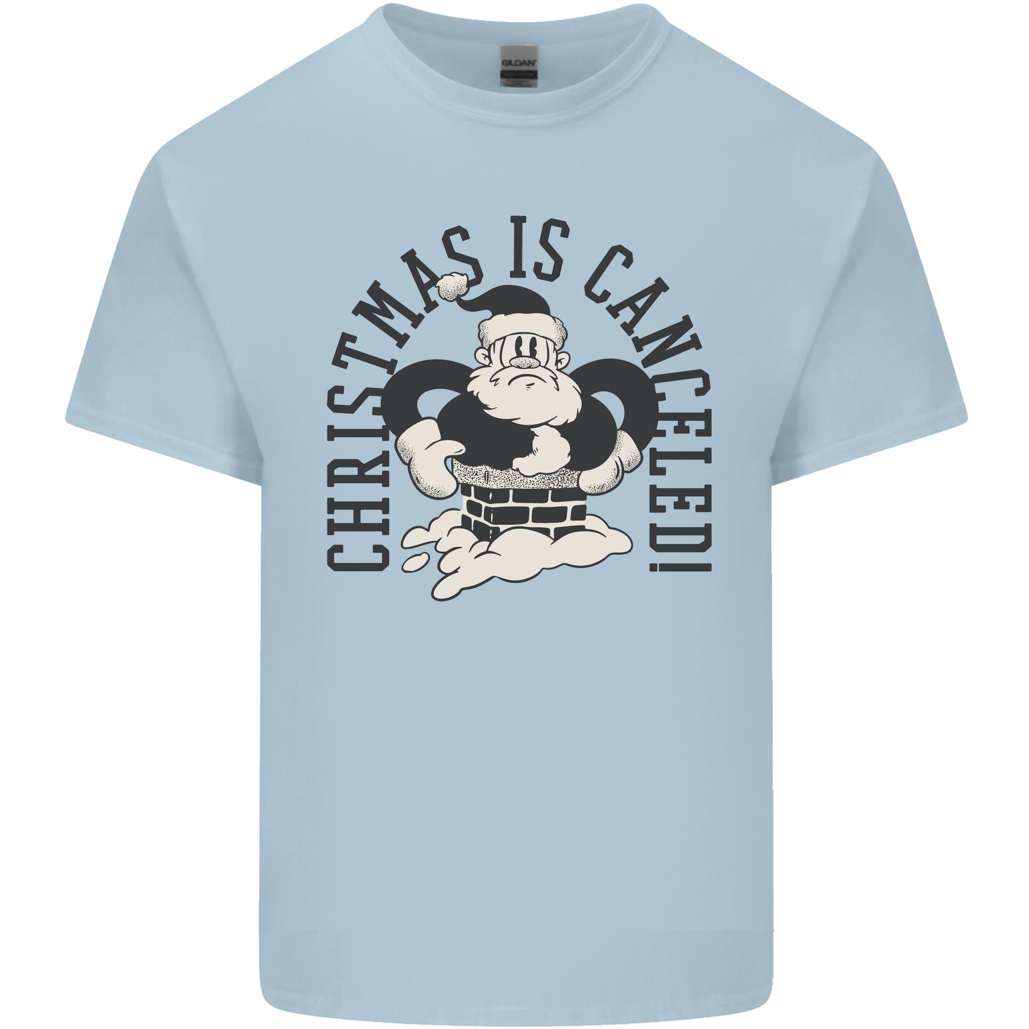 Christmas Is Cancelled Funny Bah Humbug Unisexs Light Cotton TShirt S