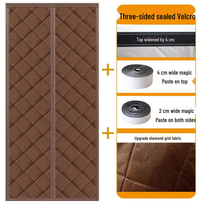 

Magnetic Thermal Insulated Winter Door Curtain