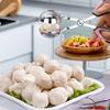 2pcs Meatball Spoon Set Stainless Steel Ball Maker Kit Kitchen Tool, Ice Cream Balls, Melon Fruits ,Large and Small Sizes