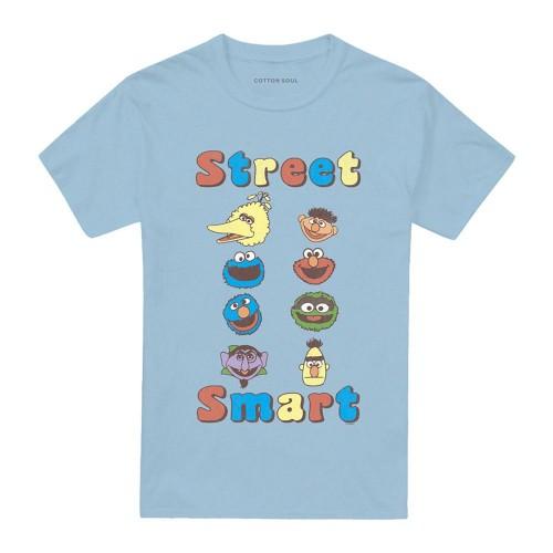 Sesame Street Unisex Adult Street Smart T-Shirt