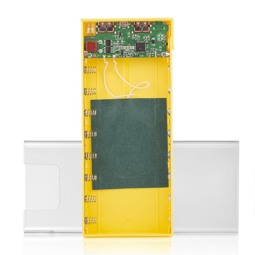 8x18650 Battery Holder Shells Power Bank Case PVC Shells Charger Power Bank Shells Protectors DIY PVC Boxes
