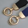 Elegant Texture Keychain Fashionable Color PU Leather Texture Practical Key Holder Key and Bag Charm for Any Occasion