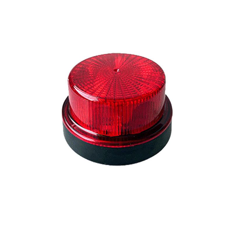 Car LED Strobe Rotating Emergency Warning Light 12V 24V Energy Saving High Power Flash for Rescue Vehicles красный
