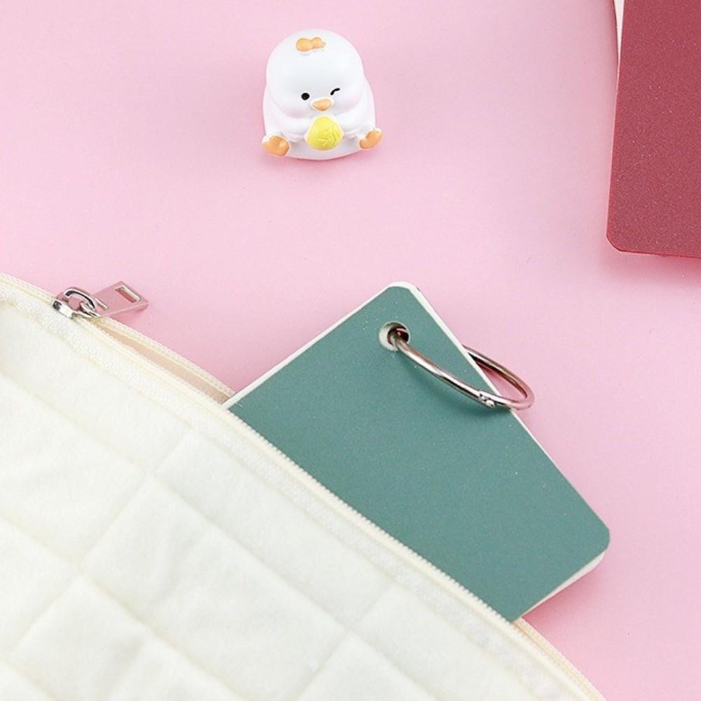 Portable Pocket Memo Pads 80 Sheets Blank Index Card  for Memory Learning Studying