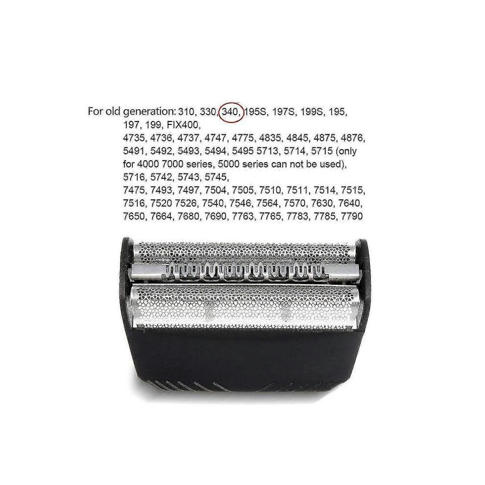 Replacement Shaver Foil Cutter Blade 30B for BRAUN 330 199 197S-1 195S-1 4845 4745 5743 7516 7475 7493 7763 7783
