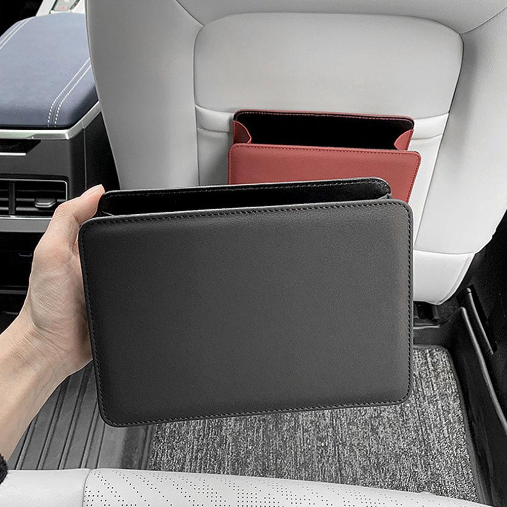 1pcs Car Seat Organizer Multifunctional Car Door Storage Box for Phones Glasses Keys Card Hanging Car Trash Can N9G3