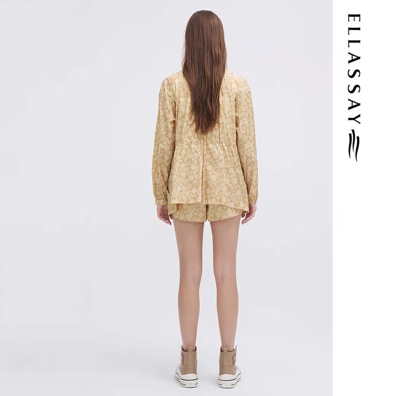 ELLASSAY Women's Heart Logo Versatile Shorts