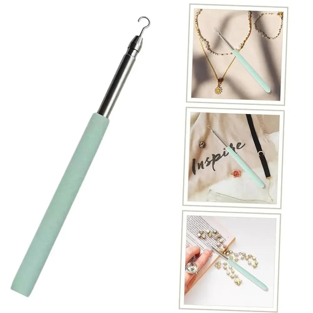 Retractable Bracelet Tool Jewelry Helpers Hand Bracelet Helpers Fastening Helper Tools for Bracelet Watch Clasps Zipper