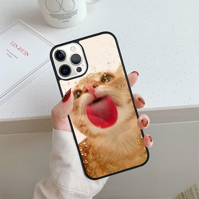 Liebes Haustier Niedliches Tier Katze Handyhülle Für iPhone 17 Air 14 15 16 13 12 Hülle Für Apple Pro Max 6S Plus Hülle