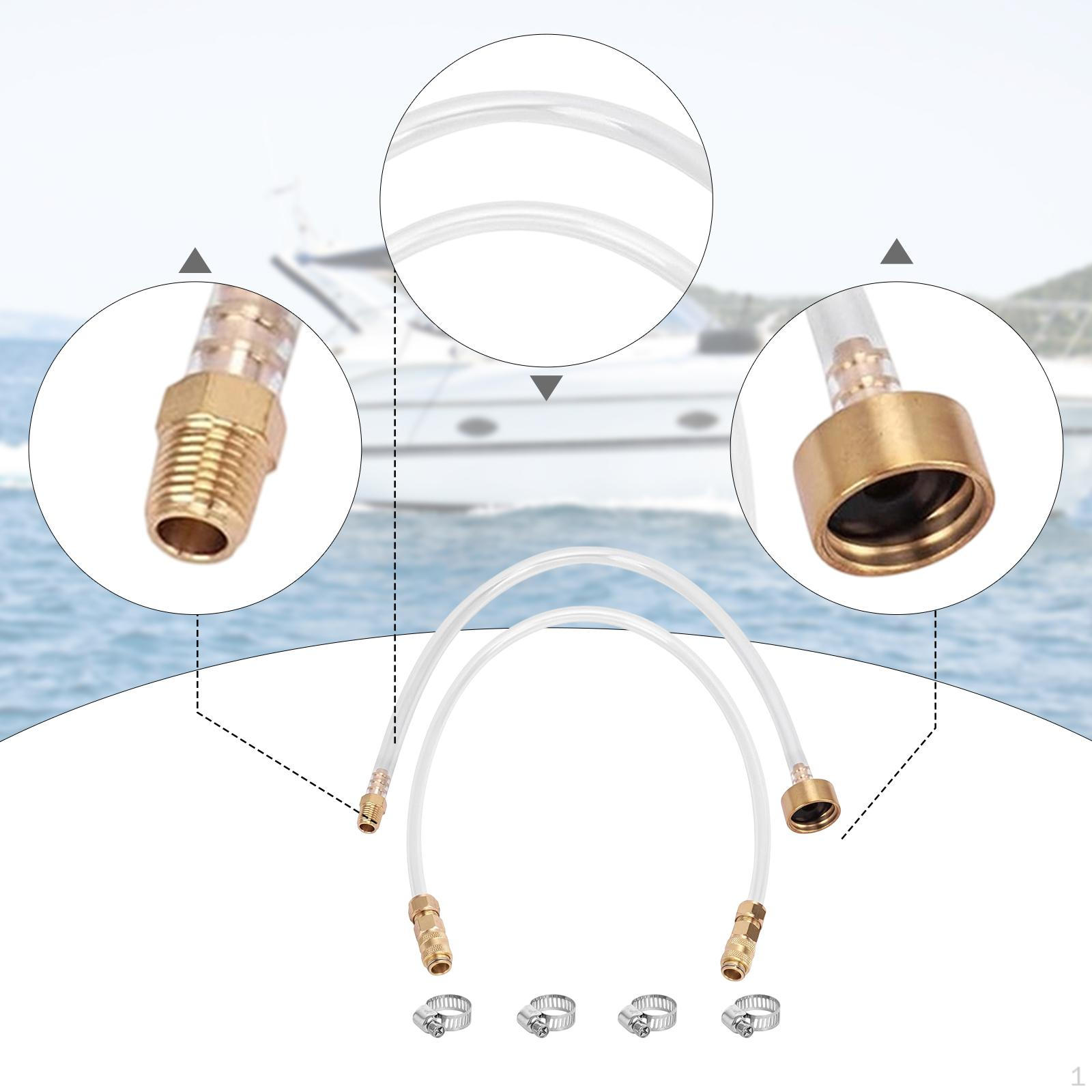 

Hydraulic Steering Bleed Kit for Boat Systems Components Filler Kits Inboard