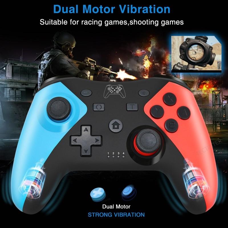Wireless Bluetooth Controller for Nintendo Switch 2/Switch Pro Gamepad Compatible Switch Pro/Oled/Lite/PC/Android Joystick