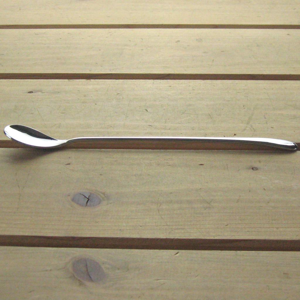 Nagao TOWA Shaved Ice Stainless Wooden Made In Japan Spoon, 19.7cm, 18-8 Steel, Box,