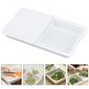 Multifunctional Cutting Board Multi-function Reusable Chopping Kitchen with Container Plastic Tabletop Professional