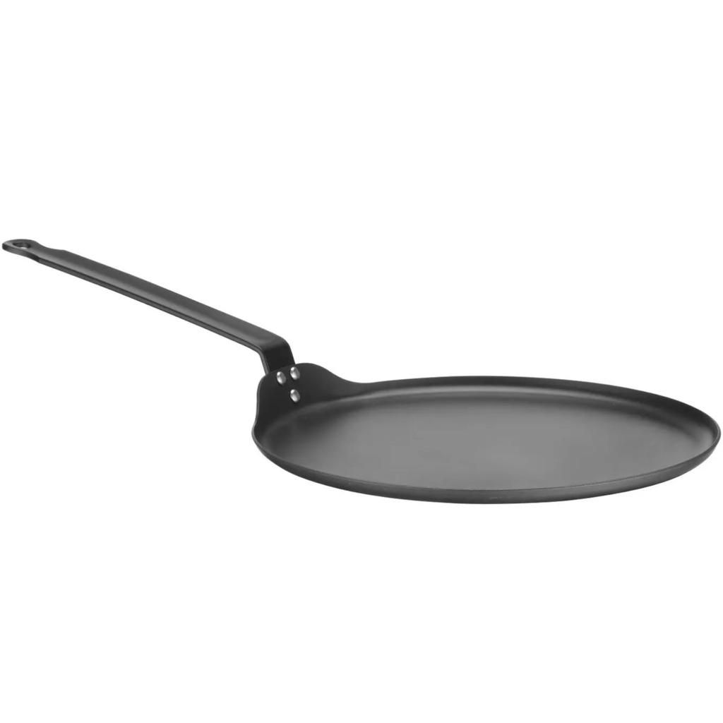 Carbon steel pancake pan, diameter 282 mm