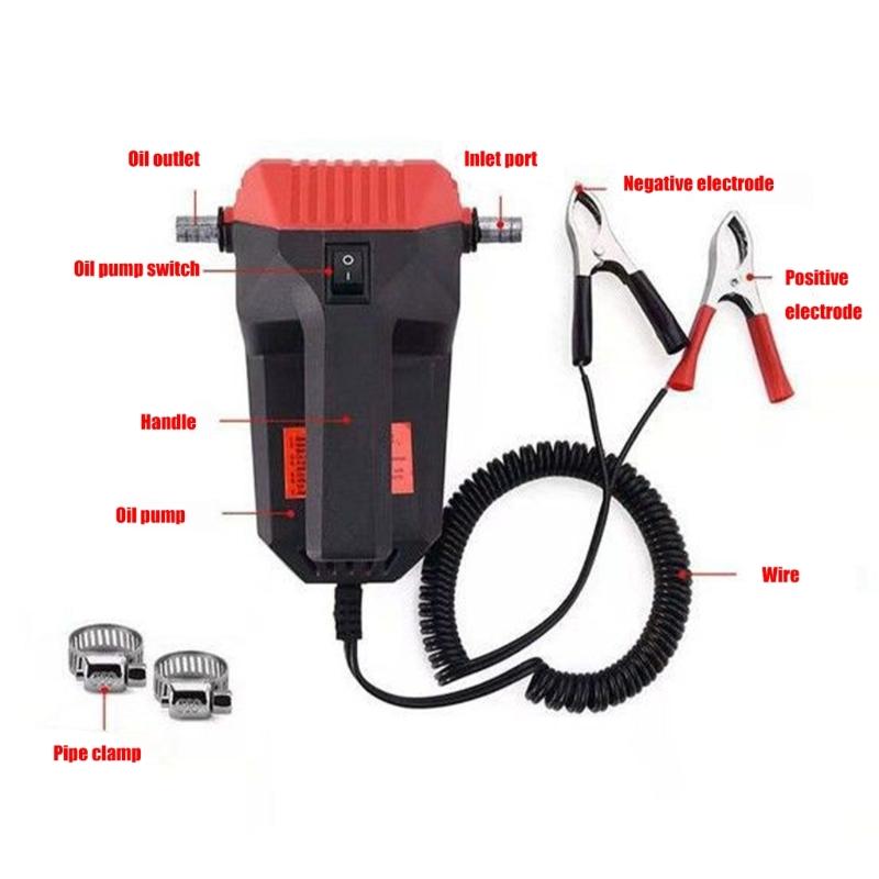 Purpose 12V Oil Extractor Pump For Easy And Engine Oil Transfer In Minutes Without Mess