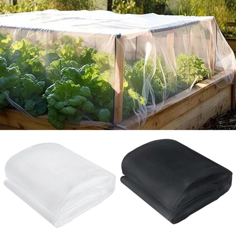 Rede mosquiteira externa 2,4x3,9 metros rede de proteção barreira para plantas de horta rede de jardim espessa reutilizável rede à prova de pássaros
