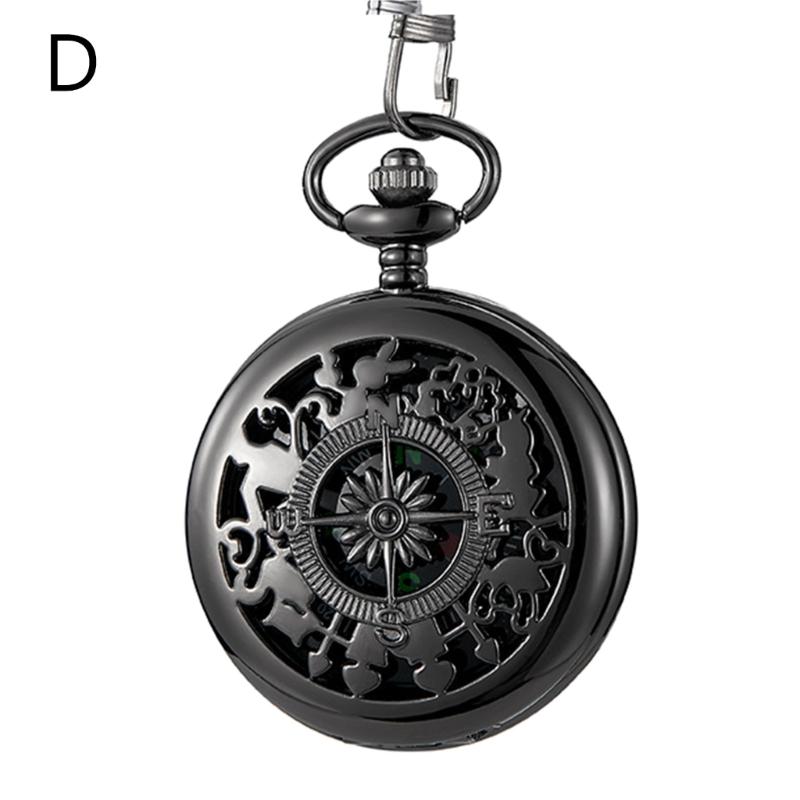 Vintage Flip Compass Pocket Watch Design Outdoor Hiking Navigation Gift Retro Portable Compass Survival Tool