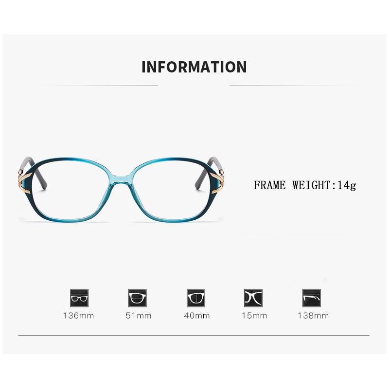 Fashion anti-blue light progressive glasses, trendy eyewear for the internet celebrities.1888