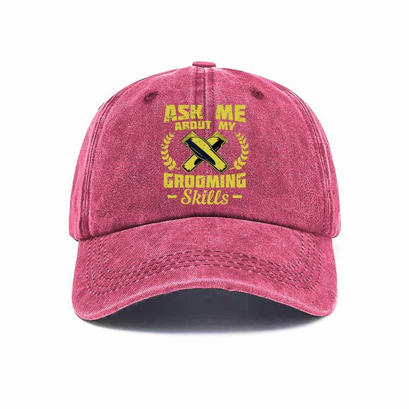 Cross-Border Washable American-Style 6-Panel Letter Digital Printed Snapback Unisex Fashionable All-Match Common Soft-Crown