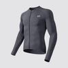 Herren Langarm Rad- und Outdoor-Sportbekleidung - Feuchtigkeitstransportierend, Schnelltrocknend für Herbst & Winter