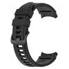 For Samsung Galaxy Watch FE 40mm/Watch4/Watch 5/Watch 5 Pro/Watch6 Replacement Bands Black Buckle Silicone Strap