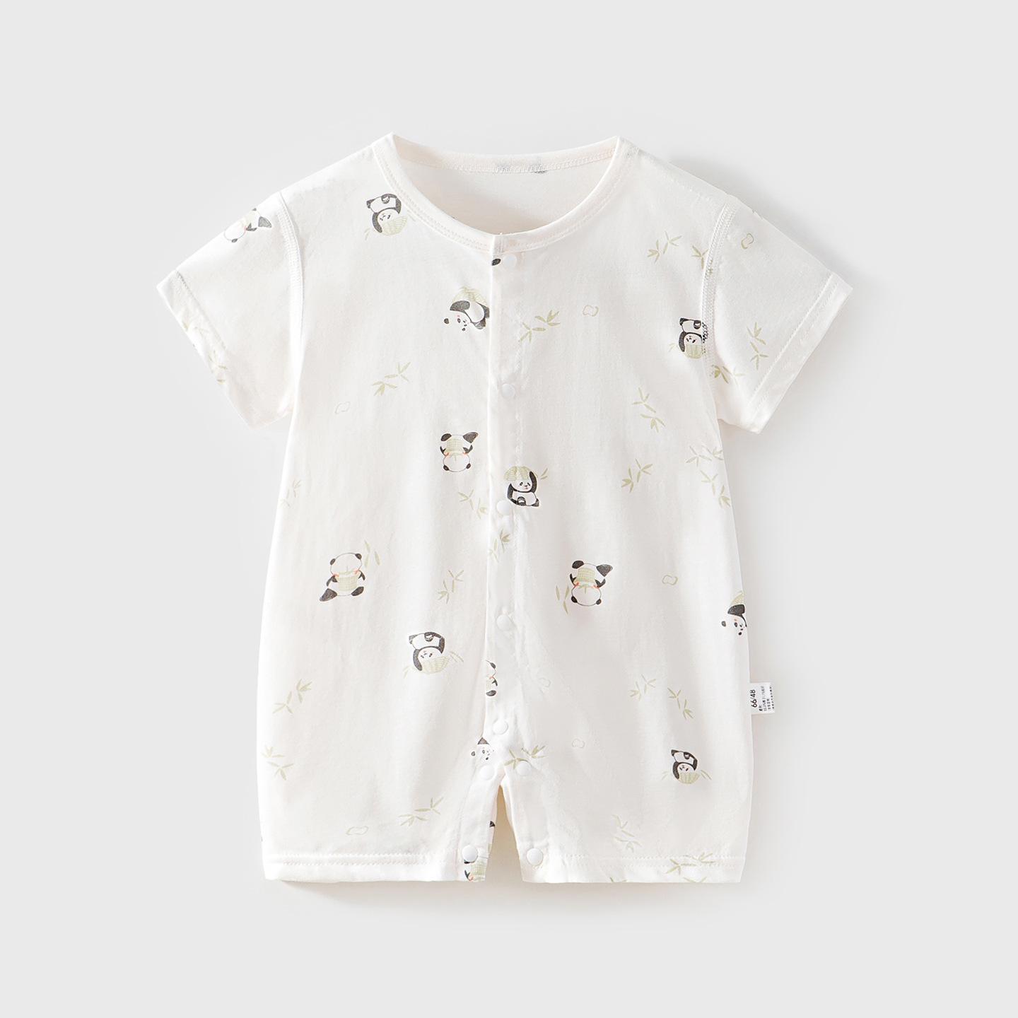 Newborn Summer Short-Sleeve Romper Onesie 66cm