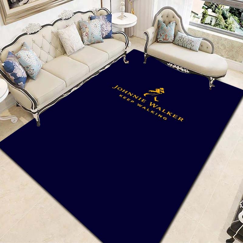 

J-Johnnie W-Walker whisky carpet and rug modern bar living room bedroom Large area soft carpet study porch bedside non-slip mat 40x60cm